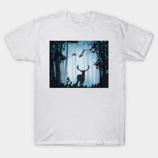 Watercolor forest T-Shirt